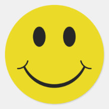 Cheeky Smiley Sticker