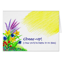 Cheer-up Bouquet Cards
