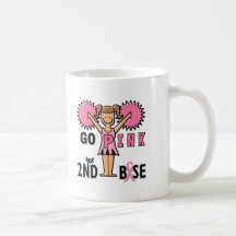 Cheerleader For 2nd Base Mug