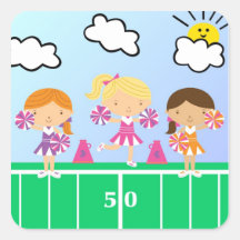 CHEERLEADER Sticker