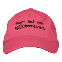 Cheerleaders Embroidered Hat