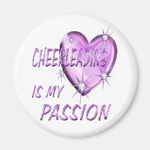 CHEERLEADING PASSION FRIDGE MAGNETS