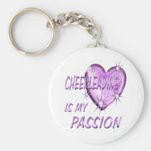 CHEERLEADING PASSION KEYCHAIN