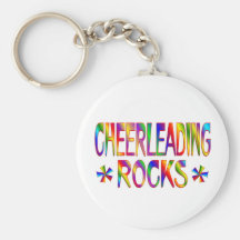 Cheerleading Rocks Key Chain