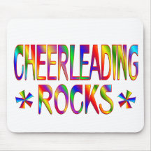 Cheerleading Rocks Mouse Mats