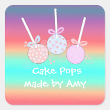 Cheery Cake Pops Sticker