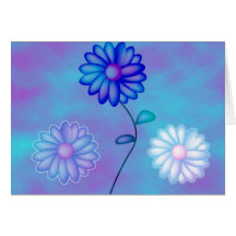Cheery flowers card
