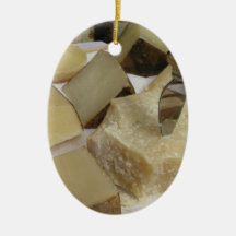 Cheese board with Parmesan Ornaments