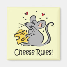 Cheese Rules magnet