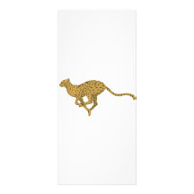 Cheetah! Customized Rack Card
