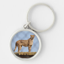 Cheetah key chain