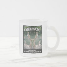 CHEETAHS - BUILT FOR SPEED COFFEE MUG
