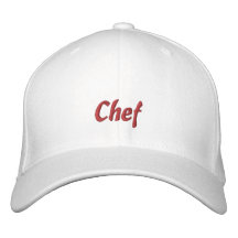 Chef Cap / Hat Embroidered Hats
