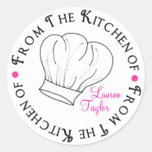 Chef Hat  Baking Cooking Kitchen Stickers