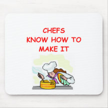 CHEF joke Mouse Mat