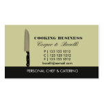 Chef  Knife Business Cards