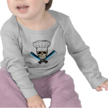 Chef_Skull_C1 Tee Shirts