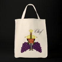 Chef tote bag shopping bags