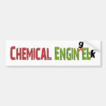 Chemical Engineer (EnginGEEK) Funny Gifts Bumper Sticker