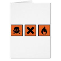 chemistry chemist signs greeting cards