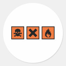 chemistry chemist signs stickers