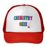 Chemistry Geek T-Shirts and Gifts Trucker Hats