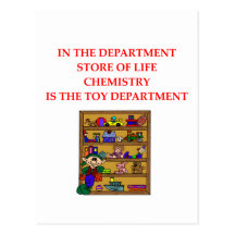 CHEMISTRY gifts Postcards