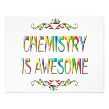 Chemistry is Awesome Personalised Invite