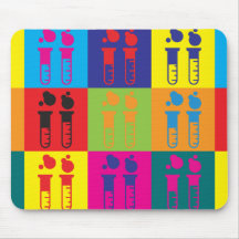 Chemistry Pop Art Mouse Mats