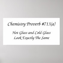 Chemistry Proverb Poster
