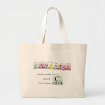 Chemistry Spelled with elements Bag