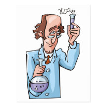 Chemistry Teacher Postcard