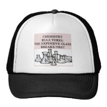 chemistry: the epensive glass breaks first hats