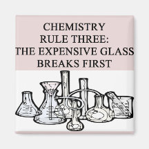 chemistry: the epensive glass breaks first magnets