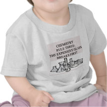 chemistry: the epensive glass breaks first t shirts