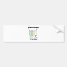 Chemists Are Frequently In Suspension (Humour) Bumper Stickers