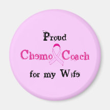 Chemo Coach - Pink Ribbon Magnet