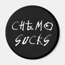Chemo Sucks Fridge Magnets