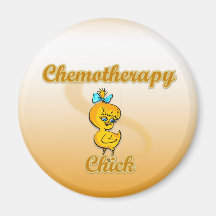 Chemotherapy Chick Refrigerator Magnets