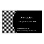 Chequerboard Business Card business cards
