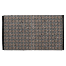 Chequered Leather iPad Folio Cover