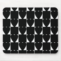 Chequered With Love Mousepad