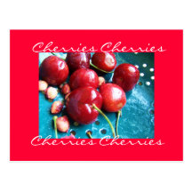 Cherries Postcard