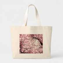 cherry blossom 2 tote bag