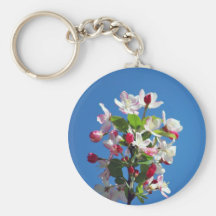 Cherry blossom and meaning key chain