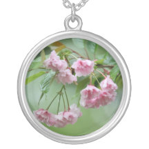 cherry blossom necklace