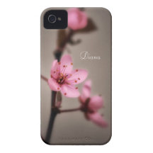 Cherry Blossom Photo, Personalised iPhone 4/4s Case-Mate iPhone 4 Cases