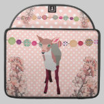 Cherry Blossom Pretty Pink Fawn Macbook Pro macbook sleeves