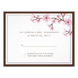 Cherry Blossom RSVP Cards