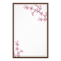 Cherry Blossom stationery
